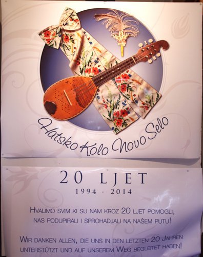 Hatsko kolo Novo Selo 20 ljet - izložba