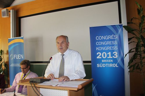 FUEN-Kongres Brixen Južni Tirol 2013.