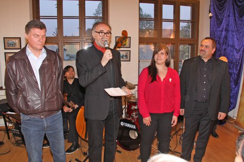 LIKUD - izložba gerištofskih umjetnikov u Filežu: Franjo Kröpfl, Herbert Paulič i Romana Schweiger
